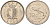 Мальта 10 центов 1991 золотая макрель KM 96 медно-никель 4588-229