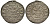 Любек зехлинг (6 пфеннигов) 1648 Behrens 450 серебро 1519-1535