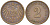 ГЕРМАНИЯ 2 ПФЕННИГА 1914 E KM 16, J. 11, Weege 4 медь 206-645