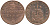 ПРУССИЯ 3 ПФЕННИГА 1860 А, ФРИДРИХ ВИЛЬГЕЛЬМ IV (1840-1861) KM 453 медь 117-423