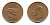 Великобритания 1 фартинг 1948 Георг VI (1936-1952) KM 843, Spink 4116 бронза 35-335