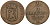 Гессен-Кассель 1/2 крейцера 1802 Вильгельм IX (1785-1803) KM 551 медь 46-219