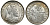 Гонконг 10 центов 1902 Эдуард VII (1901-1910) KM 13 серебро UNC 91-715