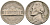 США 5 центов 1964 Джеферсон КМ А192 медно-никель 4573-142