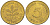 ФРГ 5 ПФЕННИГОВ 1972 J KM 107 J. 382 сталь плакированная латунью 3955-611