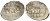 ИВАН IV ВАСИЛЬЕВИЧ (ГРОЗНЫЙ) 1 КОПЕЙКА XVI ВЕК серебро 261-619