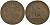 Бельгия 2 сантима 1863 Belges KM 4.2 медь 4135-942