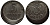ГЕРМАНИЯ 5 ПФЕННИГОВ 1921 БРАК ЧЕКАНКИ СДВИГ ШТЕМПЕЛЯ KM 19 железо 413-5144