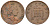 Великобритания 1 пенни 1986 Елизавета II (1952-2022) KM 935, Spink 4381 (B3) бронза 4609-519
