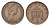Великобритания 1 пенни 1980 Елизавета II (1952-2022) KM 915, Spink 4237 (B1) бронза 4696-752
