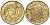Кипр 1 цент 1993 KM 53.3 никель латунь 4174-1144