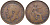 Великобритания 1 пенни 1921 Георг V (1910-1936) KM 810, Spink 4051 бронза 115-216