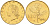 Италия 20 лир 1995 R, дубовый лист KM 97.2 алюминиевая бронза  UNC  4594-947