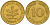 ФРГ 10 пфеннигов 1993 F J.382, KM 107 сталь плакированная латунью    4187-423