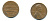 США 1 ЦЕНТ 1971 D, ЛИНКОЛЬН KM 201 медь цинк 179-318