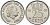 НИДЕРЛАНДЫ 25 ЦЕНТОВ 1961 ЮЛИАНА KM 183 никель 96-147