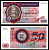 Заир 50 заиров 1980 SPECIMEN - образец Pick 25 a бумага 7217-42-1-2