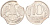 Россия 10 рублей 1992 ЛМД, брак, красивый выкус Y 313 медно-никель UNC 4613-535