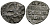 Русское Царство денга 1547-1584 Иван IV Васильевич, Московский  монетный двор, 0,34 ГР ГиК №61 серебро 262-1521