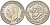 Австралия 1 шиллинг 1950 M, Георг VI (1936-1952), овца меринос KM 46 серебро 4622-135