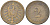 Германия 2 пфеннига 1876 C, старогербовка KM 2, Jager 2, Weege 3 медь 212-644
