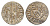 Киликийская Армения трам 1226-1271 Хетум I и царица Забель, держат крест/лев с патриаршим крестом  серебро    1516-245