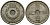Норвегия 1 крона 1950 Хокон VII (1905 - 1957) KM 385 медно-никель 4582-646