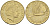 Новая Зеландия 2 доллара 2011 Елизавета II (1952-2022), большая белая цапля KM 121 алюминиевая бронза 79-231