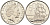 Новая Зеландия 50 центов 2006 Елизавета II (1952-2022), парусник Индевор KM 119а никелированная сталь 4579-1032