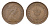 Великобритания 1/2 пенни 1971 Елизавета II (1952-2022) KM 914, Spink 4239 бронза 4696-733