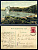 Новая Зеландия post card - открытка 1907 Веллингтон, пляж Worser Bay, взрыв подлодки, с маркой в 1 пенни 2193-50