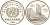 Китай 10 юаней 1995 50 лет ООН KM 813 серебро PROOF 11-203-43