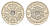 Дания 2 кроны 1998 Маргрете II (1972-2024) KM 874 медно-никель UNC 176-924