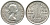 Австралия 3 пенса 1958 m, Елизавета II (1952-2022) KM 57 серебро 71-551
