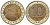 СССР 10 рублей 1991 ЛМД, ГКЧП KM 295, Федорин 15 биметалл 4132-122