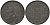 Бельгия 1 франк 1942 Belgique - Belgie, Леопольд III (1934-1947), германская оккупация, Вторая мировая война KM 127 цинк 4161-443