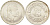 Египет 25 пиастров 1970 АН1390, президент Гамаль Асер KM 422 серебро UNC 4586-536