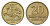 Литва 20 центов (сентов) 1997 KM 107 никель латунь 201-619