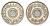 Египет 25 пиастров 1993 KM 734 медно-никель 4662-225