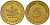 ФРГ 5 пфеннигов 1990 G J.382, KM 107 сталь плакированная латунью    4598-1066