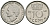 Нидерланды 10 центов 1948 Вильгельмина (1895-1948) KM 177 никель 96-534