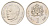 Марокко 1 дирхам 2002 AH 1423, год-тип Y 117 медно-никель UNC 216-741