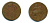 РОССИЯ 1 КОПЕЙКА 1759 медь 61-454