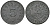 Зимбах-на-Инне (Бавария) 5 пфеннингов ND Funck 500.1, Men18 29390.1 цинк 4169-1142