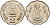Индия 2 рупии 2000 50 лет Верховному Суду Индии KM 291 медно-никель UNC 94-1017