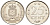 Нидерландские Антилы 25 центов 1981 Беатрикс (1980-2013) KM 11 никель 4588-366