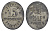 Мюльхайм-на-Руре 15 пфеннигов 1918 трамвайный жетон Men05 17145.1, Men18 21509.1 никель плакированный цинком 4548-924