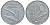 Италия 10 лир 1956 R, колосья KM 93 алюминий 4543-516