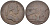 Великобритания 1/2 пенни 1790 Уорикшир - Уилкинсон Dalton & Hamer 387, Atkins 266 бронза 272-1643