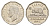Канада 5 центов 1946 бобр Dot, Георг VI (1936-1952) KM 39a никель 4636-556